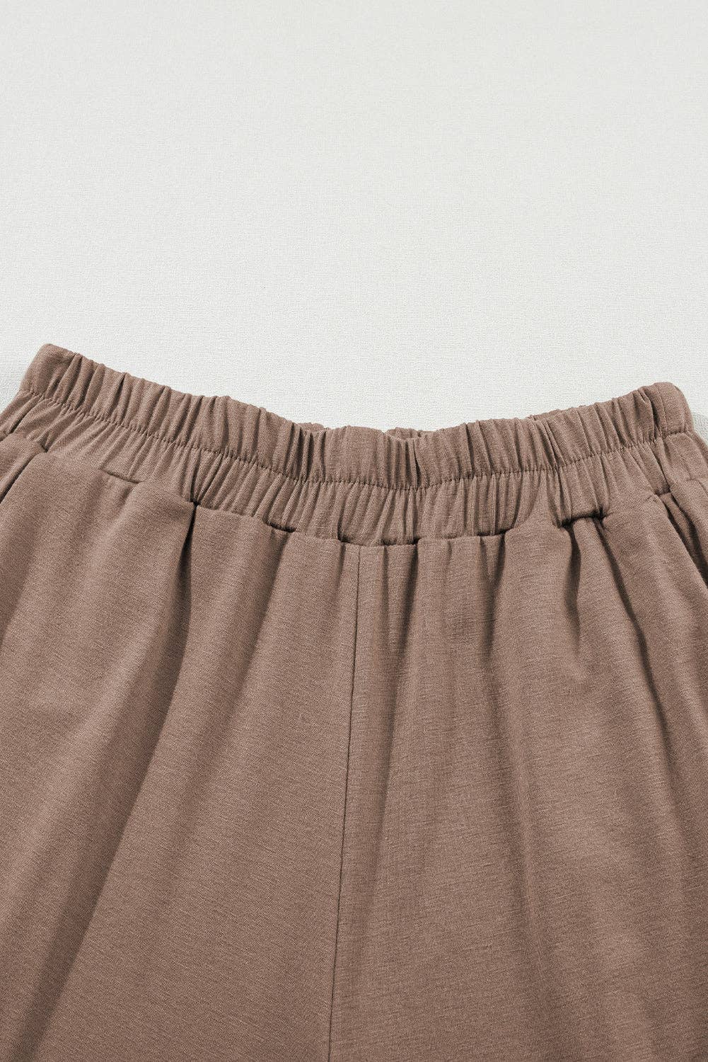 Smoke Gray Wide Leg Pants Set